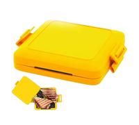 2024 New Microwave Toastie Sandwich Maker, Microwave Grilled Cheese Maker,Micro Munchy Microwave Toastie Maker, Toastie Maker with Adjustable Silicone Straps, No Electricity, Wireless (Yellow)