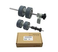 2024 New PA03540-0001 Brake Roller and PA03540-0002 Pick Roller with Shaft Scanner Part Fits for Fujitsu Scanner Fi-6130 Fi-6130Z Fi-6140 Fi-6140Z Fi-6230 Fi-6230Z Fi-6240 Fi-6240Z Fi-6125 Fi-6225