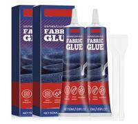 2024 New Powerful Fabric Glue, 50ml Waterproof for Leather, Crafts, Upholstery, Textile, Felt Badges, Clothing Hemming (100 ml)