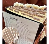 2024 New Prayer Bible Tabs,Bible Tabs for Women&Men,Bible Index Tabs for Reading,Bible Study Supplies for Easy Navigation,Reading Bible Index Labels,Bible Bookmark Gift for Christian (Tan, 2 Sheets)