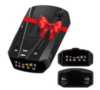 2024 New Radar Detector for Cars with Voice Speed Prompt, Professional Driving Aids, 360 ° Detection，Vehicle Speed Alarm System, Led Display,City/Highway Mode