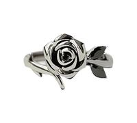 2024 New Rose Ring For Burned And Survived Self Love A Design With A Of Individuality And Sophistication. Resin Rings Size 5 (A, One Size)