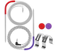 2024-New [Upgrade] for Traeger Meat Probe, 2-Pack Repalcement for Traeger Thermometer Probe, Waterproof Meat Probe with Holder Clip and Grommets Accessories