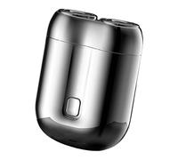 2024 New Upgrade Pocket Shaver USB m ini Shavers for Men,Double He-ad Motor Electric Shaver Rechargeable Waterproof Compact Electric Shaver,Pocket Size Rotary Electrical Shaver,2.76x2.13 in