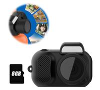 2024 New Upgraded Keychain Camera Portable Mini HD Angle Birthday Gift Camera Lens Simple Use Shooting U7H7 160 Degree Friend