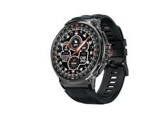 2024 New V69 1.85 Inch HD Bluetooth Call Smart Watch Men Heart Monitor Sports Fitness Tracker 710mAh Smart Watch (Black)