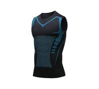 2024 New Version Shaping Sleeveless Shirt, Shaping Vest Men,Compression Shirts Sleeveless Tank Top,Men's Cool Dry Short Sleeve Compression Shirts Black