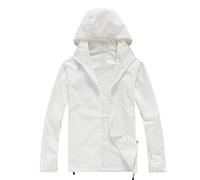 2024 New Womens Lightweight Waterproof Jackets Sale, Hooded Long Rain Coat Ladies Packable Functional Jacket Windbreaker Raincoat Outdoor Solid Color Coats with Storage Bag for Running Golf Cycling