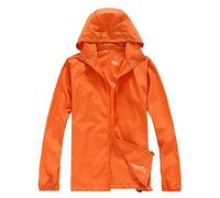 2024 New Womens Lightweight Waterproof Jackets Sale, Hooded Long Rain Coat Ladies Packable Functional Jacket Windbreaker Raincoat Outdoor Solid Color Coats with Storage Bag for Running Golf Cycling