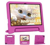 2024 Newest Android 13 Tablet 10inch Kids Tablet , Large 10GB RAM 64GB Tablets Dual Stereo Speakers 1TB Expand, Quad-core 2.0GHz Power Processor 8000mAh Big Battery TouchScreen Tableta Netflix (Red)