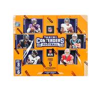 2024 Panini Contenders Football Hobby Trading Card Box (Five Autographs Per Hobby Box)