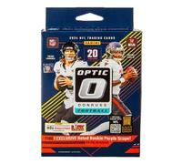 2024 Panini Donruss Optic NFL Football Trading Cards Hanger Box (Purple Scope) (20 Cards)