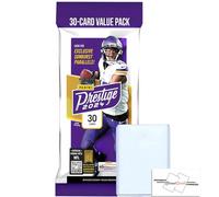 2024 Panini Prestige Football NFL Jumbo Value Pack with 30 Trading Cards + 1 Toploader + STREETCARDS Magnet!