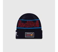 New Era Red Bull Racing Formula One Team, Official F1 Merchandise, Knitted Cuff Beanie Hat, Adults, Unisex, Sergio Perez