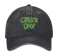 2024 Rock Band Green Day Denim Baseball Cap Outdoor Gym Hip Hop Dad Hats Summer Unisex Men y2k Retro Sunscreen Snapback Cap