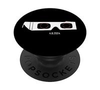 2024 Solar Eclipse novelty Solar Eclipse Glasses PopSockets Adhesive PopGrip