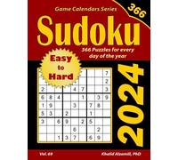 2024 Sudoku: 366 Easy to Hard Puzzles for Every Day of the Year (Game Calendars Series)
