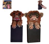 2024 Surprise Prank Monkey Toy, Prank Monkey Plush Doll Toy, Pop Up Monkey Prank Toys, Interesting Tricky Monkey Toys, Pet Pranksters, Attached to The Back of Mobile Phone or Computer (Mixed)