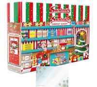2024 Swizzels Sweet Shop Christmas Advent Calendar 220g | Christmas for Kids Countdown To Sweet Calendars Unisex Boys Girls 220g