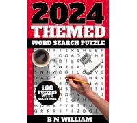 2024 Themed Word Search Puzzle Book for Adults, Seniors and Teens: Word Finds Activity Book