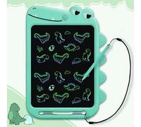 2024 Toddler Toys for 2 3 4 5 6 7 8 Year Old Boys Girls Gifts, 10 Inch LCD Kids Writing Tablet Toys Doodle Board, Dinosaur Toys Drawing Pad for Kids 3 4 5 Year Old Boy Girl Birthday Gifts (Green)