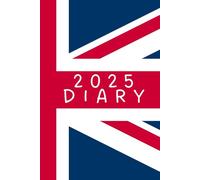 2024 Union Jack Diary: A 6" x 9" journal, schedule organiser, daily / weekly / monthly calendar, personal agenda, appointment book