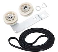 (2024 Update) BlueStars 661570 279640 W10837240 Dryer Drum Drive Belt Idler Pulley and Pulley Kit - for Whirlpool Maytag Kenmore Dryers - Replaces 661570VP 661570V PS11726337 W10547290 AP5983729