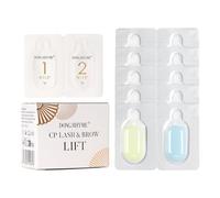 2024 Upgraded Perm & Fixation Lotion for Lash and Brow Lifting Eyelash and Eyebrow Fast Perm Set Lash Lift Kit Eyelash Perming Kit (Quantity: 2×5 Packs)