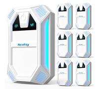 2024 Upgraded Version Ultrasonic Pest and Insect Repeller Ultrasonic Repellent for Cockroaches, Rodents, Mice, Insects, Mosquitoes, Mice, Spiders, Ants, 2 Change Modes, 6