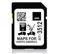2024 Version Navigation SD Card Compatible with CT4 CT5 XT6, 85713512 Map Update fit for Enclave Encore Envision, Escalade, Camaro Corvette, Silverado Sierra Yukon