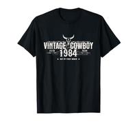 2024 Vintage 40th Birthday Cowboy Western Not Old Classic T-Shirt