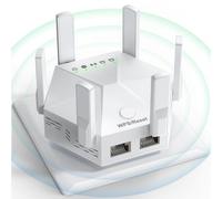 2024 WiFi Signal Booster for Home, Powerful 6 Antennas, WiFi Amplifier, Coverage Up to 10000 sq.ft, 1200Mbps Dual Band 5GHz/2.4GHz Long Range Wireless