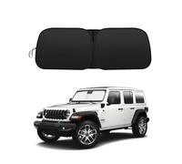 2024 Windshield Sun Shade Foldable for Jeep Wrangler JL JLU 2018-2024 / Jeep Gladiator 2020-2024, Keep Car Interior Cool