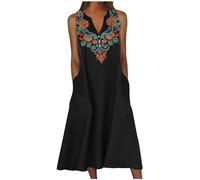 2024 Women Dresses Elegant Long, Cotton Dresses for Women UK, Yellow Bridesmaid Dresses for Women, Cotton Summer Long Sleeve Maxi Dresses for Women UK,