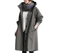 2024 Women's Lightweight Waterproof Jacket Solid Color Long Sleeve Windbreaker Outwear Womens Elegant Windbreaker Wild Women's Coat Trench Coat Ladies Jacket Ladies Raincoats With Hoods Rain Jackets