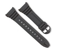 2024 Wristwatch Band Breathable Waterproof Soft Silicone Sports Watch Belt Replacement for Casio W-96H