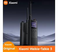 2024 XIAOMI Walkie Talkie Model 3 with 1.77' Color Screen Dual Mode 6km Call Distance IP65 Outdoor Security Intercom 1 Pcs