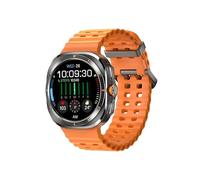 2024 Z7 Ultra Smartwatch 1.5inch Screen Sports Modes GPS Compass Smart Watch Heart Rate Health Monitoring (Black Orange)