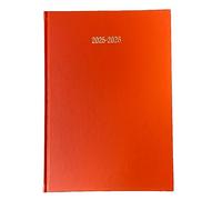 2025-2026 Academic Diary A4 Day to a Page DAP Appointment Mid Year Planner- ORANGE