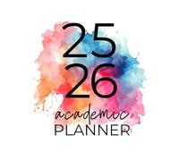 2025-2026 Academic Planner: Monthly & Weekly Organizer for Teachers, Students, and Families
