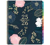 2025-2026 Appointment Book - July 2025 - June 2026, Weekly Appointment Book 2025-2026, 9"x11", 2025-2026 Hourly Planner with 30-Minute Interval, Colorful Monthly Tabs, Back Pocket