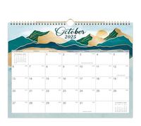 2025-2026 Calendar - Wall Calendar 2026, 18 Month to View from July 2025 to December 2026, Effective Reminder to Manage Time and Tasks in Work, Home or School