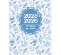 2025-2026 Catholic Planner with USCCB Feasts | Vertical Weekly Layout | Letter Size 8.5" x 11"