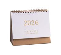 2025-2026 Desk Calendar, 2026 Monthly Calendar Pad for Desk, Home Decoration for Scheduling, Daily Check-In, Holiday, Student, Teacher, Bedroom, Living Room
