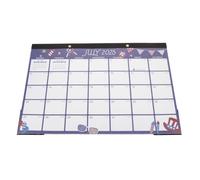 2025-2026 Large Wirebound Wall Calendar Monthly Planner | Spacious Grids, Fonts, Blue Paper and Iron Build, for Teams, Teachers, School Assignments
