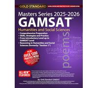 2025-2026 Masters Series GAMSAT Section 1 Preparation by Gold Standard GAMSAT