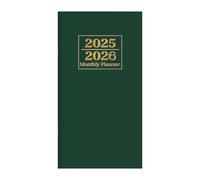 2025-2026 Monthly Planner, Business Agenda Journal, 24-Month Compact Academic Organizer Notebook for College Students, Teachers and Professionals