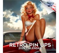 2025 2026 Pin Up Calendar 2025 - Adult - Bikini - 2025 2026 Wall Planners - Retro Pin ups 16 Months Wall Planner