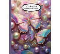 2025-2026 PLANNER CALENDAR BOLD BUTTERFLIES COVER