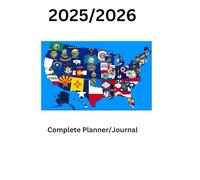 2025/2026 States Flags Complete Planner